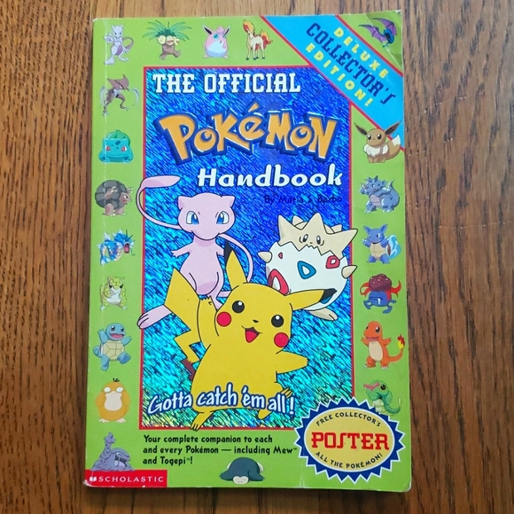 Other - The Official Pokémon Handbook Deluxe Collector's Edition Vintage Paperback Book